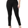 Dolce & Gabbana Black Cotton Mid Waisted Skinny Denim Jeans