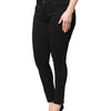 Dolce & Gabbana Black Cotton Mid Waisted Skinny Denim Jeans