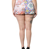Dolce & Gabbana Multicolor Cotton Patchwork Hot Pants Shorts