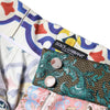Dolce & Gabbana Multicolor Cotton Patchwork Hot Pants Shorts