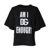 Dolce & Gabbana Black Printed Cotton Crew Neck Tee T-shirt