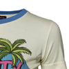 Dolce & Gabbana Light Yellow Cotton Short Sleeve T-shirt