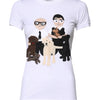 Dolce & Gabbana White Cotton #DGFAMILY Embroidery T-shirt