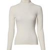Dolce & Gabbana Cream Long Sleeves Turtleneck Slim Sweater