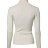 Dolce & Gabbana Cream Long Sleeves Turtleneck Slim Sweater