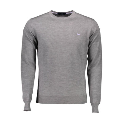 Harmont & Blaine Grigio Wool Men Sweater