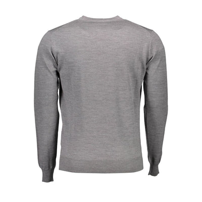 Harmont & Blaine Grigio Wool Men Sweater