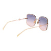 Maje Rose Gold Metal Sunglasses