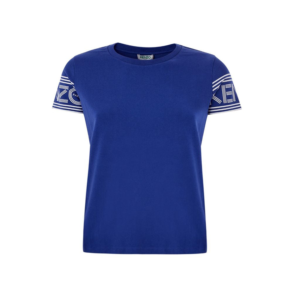 T-shirt Kenzo Chic en coton bleu pour un confort élégant