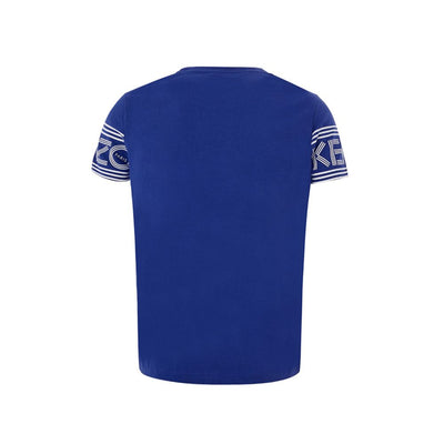 Kenzo Blaues Baumwoll-T-Shirt