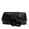 Dolce & Gabbana Black Gray Leopard DG Logo Belt Waist Fanny Pack Bag