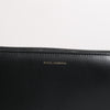 Dolce & Gabbana Black Blue Exotic Leather Embossed Continental Wallet