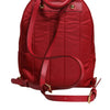 Dolce & Gabbana Red #DGFAMILY VULCANO Embellishment Backpack Bag