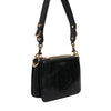 Dolce & Gabbana Black Exotic Leather Shoulder Sling Clutch Bag