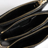 Dolce & Gabbana Black Exotic Leather Shoulder Sling Clutch Bag