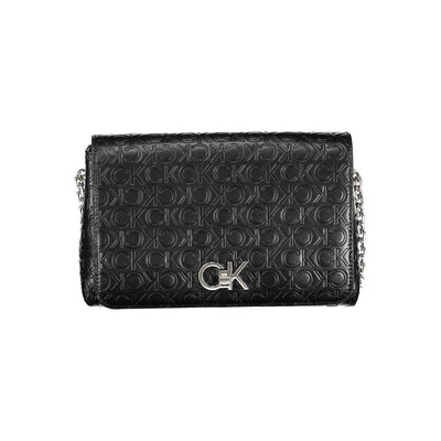 Calvin Klein Black Polyester Women's Shoulder Bag