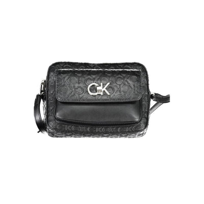 Calvin Klein Black Polyester Women's Shoulder Bag