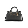 Guess Jeans Nero Poliuretano Women Handbag