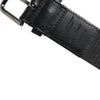 Dolce & Gabbana Black Leather Classic Metal Logo Buckle Belt