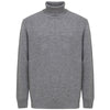 Cruciani Gray Cashmere Turtleneck