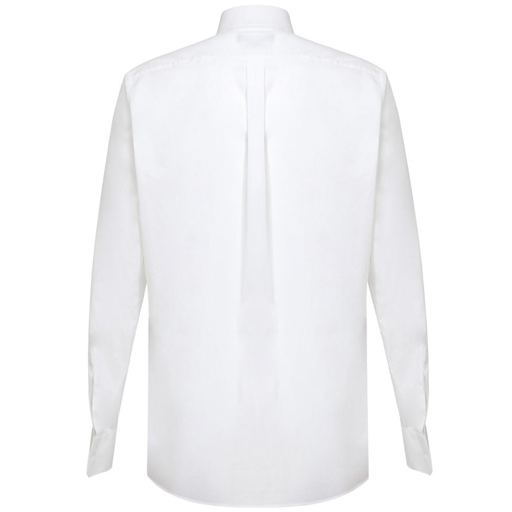 Chemise en coton blanc Dolce &amp; Gabbana
