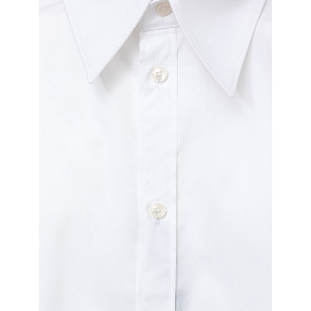 Chemise en coton blanc Dolce &amp; Gabbana