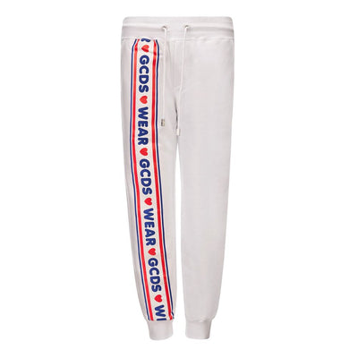 Jean et pantalon en coton blanc GCDS