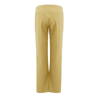 Lardini Gold Cotton Casual Pants