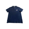 Trussardi Beachwear Blue Cotton Polo Shirt
