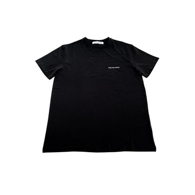 Trussardi Beachwear Black Cotton T-Shirt