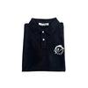 Trussardi Beachwear Black Cotton Polo Shirt