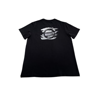 Trussardi Beachwear Black Cotton T-Shirt