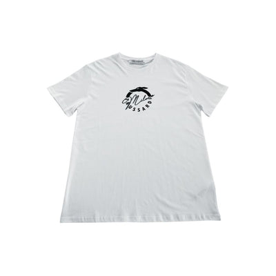 Trussardi Beachwear White Cotton T-Shirt