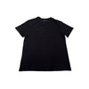 Trussardi Strandbekleidung Schwarzes Baumwoll-T-Shirt