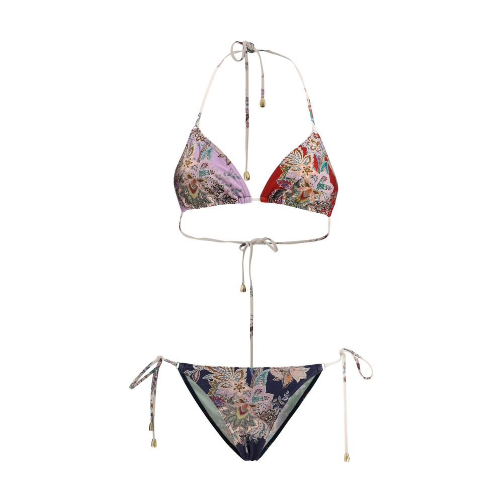Zimmermann Multicolor Lycra Bikini