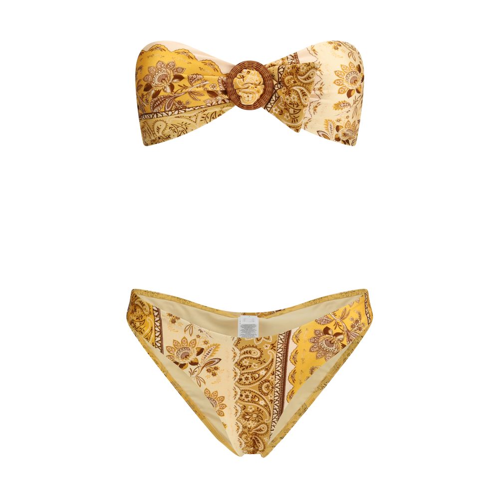 Zimmermann Bicolor Lycra Bikini