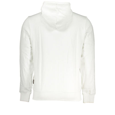 Napapijri White Cotton Sweatshirt