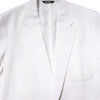 Dolce & Gabbana White Single Breasted Men Coat Blazer Suit