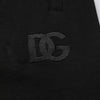 Dolce & Gabbana Black Cotton Mid Waist Jogger Sweatpants Pants