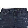 Dolce & Gabbana Blue Cotton Stretch Skinny Men Denim Jeans