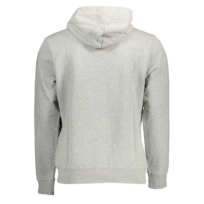Napapijri Grigio Cotton Men Sweatshirt