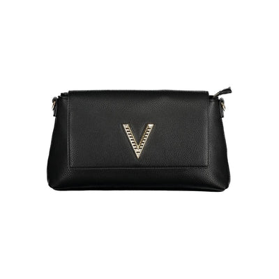Mario Valentino Black Polyurethane Women Handbag