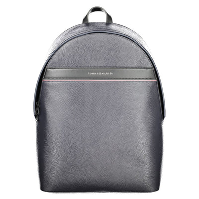Tommy Hilfiger Blue Polyurethane Men's Backpack