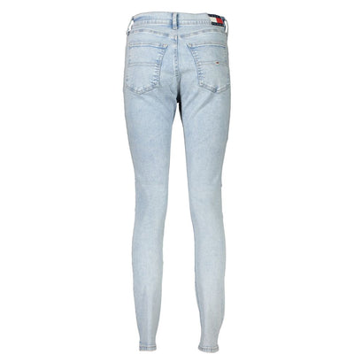 Tommy Hilfiger Azzurro Cotton Women Jeans