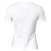 Dolce & Gabbana White Cotton Graphic Print Crew Neck T-shirt