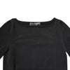Dolce & Gabbana Black Viscose Long Sleeves Pullover Top