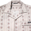 Dolce &amp; Gabbana Beige Herren-Pyjama-Set aus Baumwolle mit Blumendruck