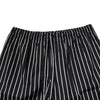 Dolce & Gabbana Black White Stripes Cotton Men Pajama Set Sleepwear