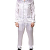 Dolce & Gabbana White Satin Silk Men Pajama Set Sleepwear