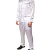 Dolce & Gabbana White Satin Silk Men Pajama Set Sleepwear
